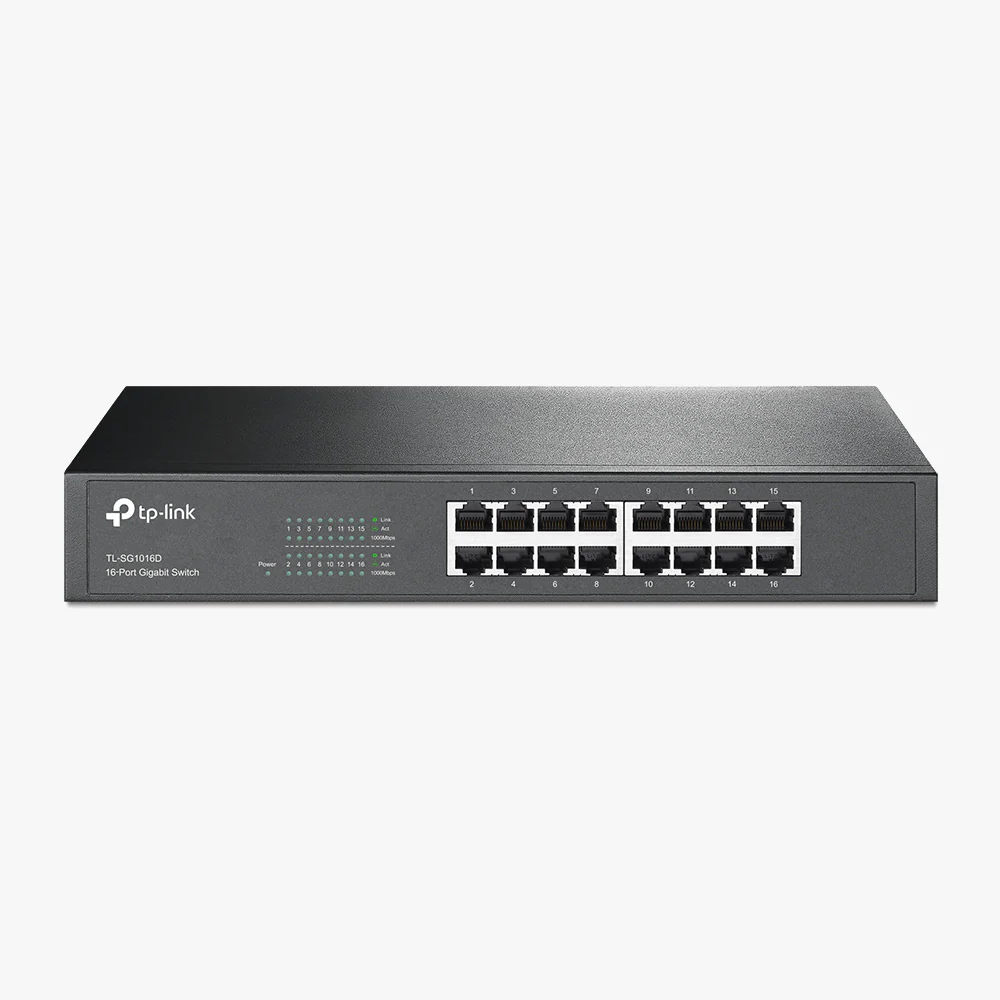 TP-Link TL-SG1016D Unmanaged 16-Port Gigabit Network Switch - Image 3